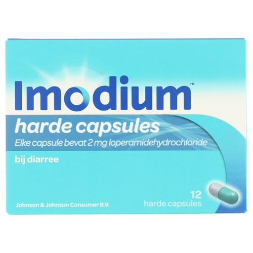 Imodium harde capsules 12 stuks