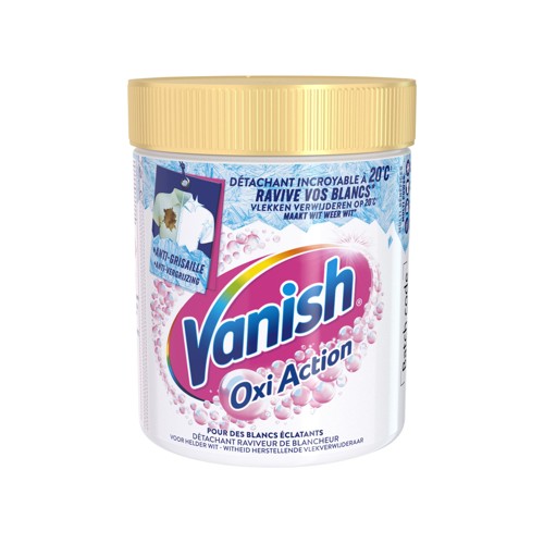 Vanish Oxi Action Whitening Booster Poeder - Vlekverwijderaar Voor Witte Was - 470 g