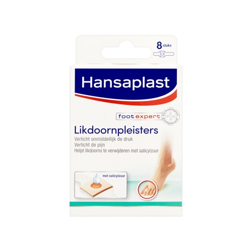 Hansaplast likdoornpleisters 8 stuks