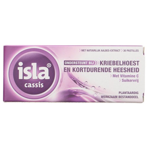 Isla cassis pastilles 30 stuks