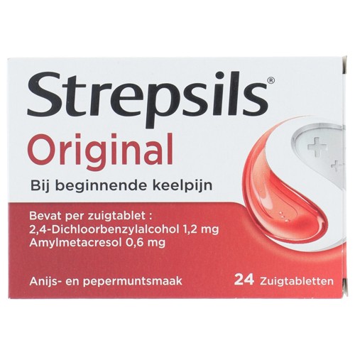 Strepsils original zuigtablet 24 stuks