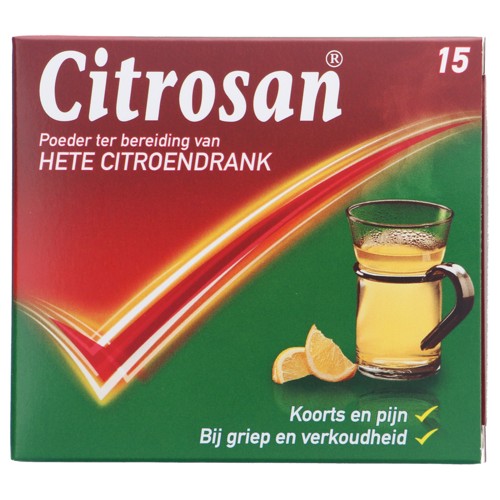 Citrosan hete citroendrank 15 stuks