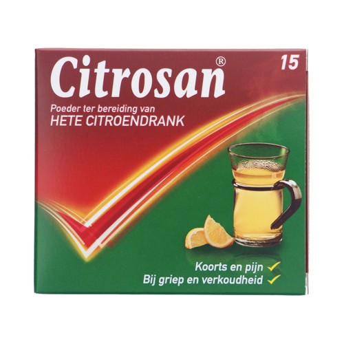 Citrosan hete citroendrank 15 stuks