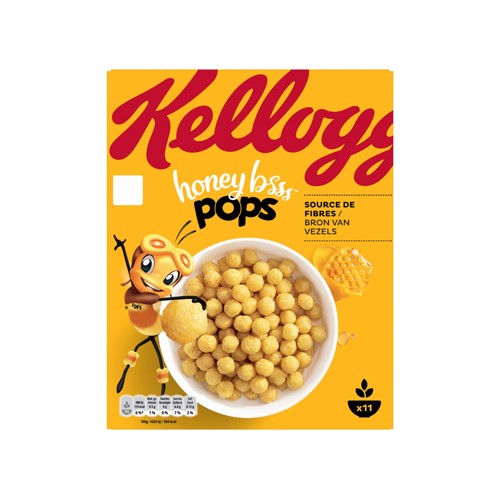 Kellogg's Honey Pops ontbijtgranen 330 g
