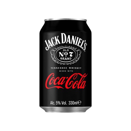 Jack Daniels cola blik