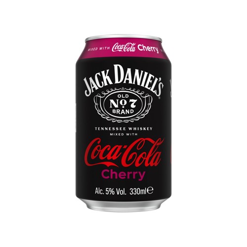 Jack Daniel's & Coca-Cola Cherry 330ml