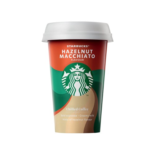 Starbucks Chilled Coffee Hazelnut Macchiato ijskoffie 220ml