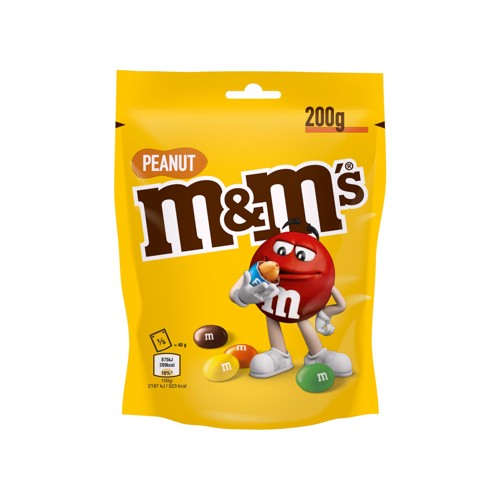 M&M'S Melk Chocolade Pinda Snoepjes Zak Middel