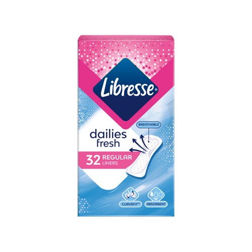 Libresse inlegkruisjes normal 32 stuks