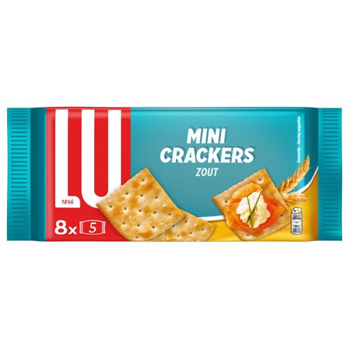 LU Mini Crackers Zout 8 x 5 Stuks 250g