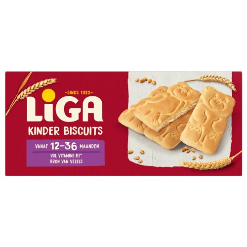 LiGA Milkbreak Koekjes Melk Voordeelverpakking 9 x 2 Stuks 367,5g