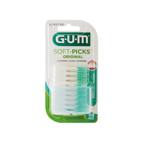 Gum soft-picks original tandenstokers medium 50 stuks