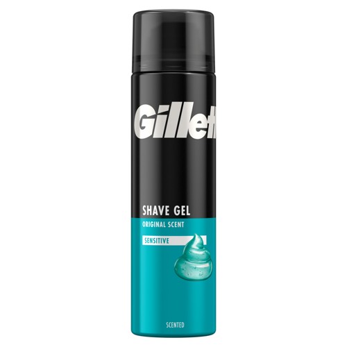 Gillette sensitive scheergel 200ml