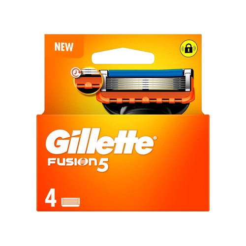 Gillette fusion mesjes base 4 stuks