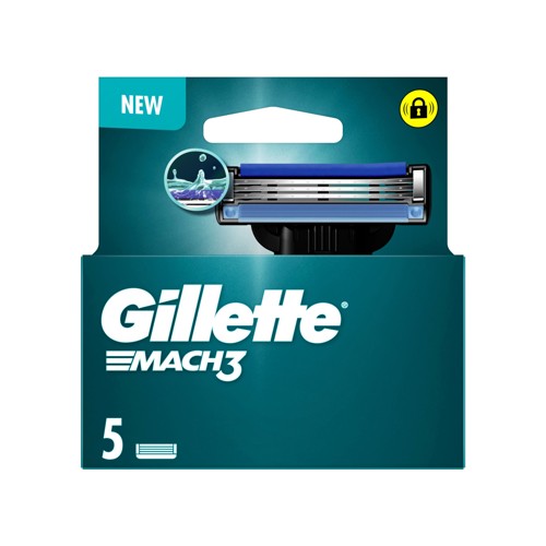 Gillette mach3 base mesjes 5 stuks
