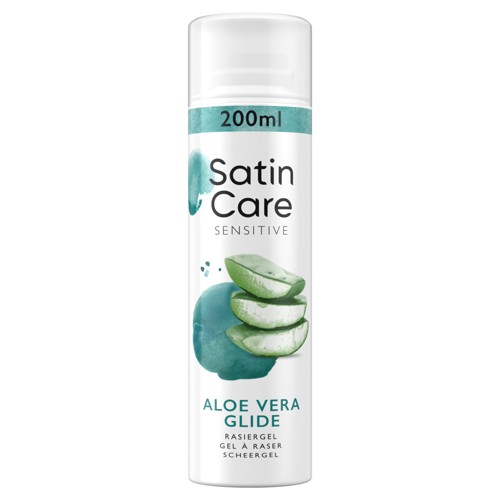 Gillette venus satin c scheergel gevoelige huid 200ml