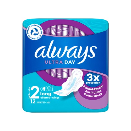 Always maandverband ultra long plus 12 stuks