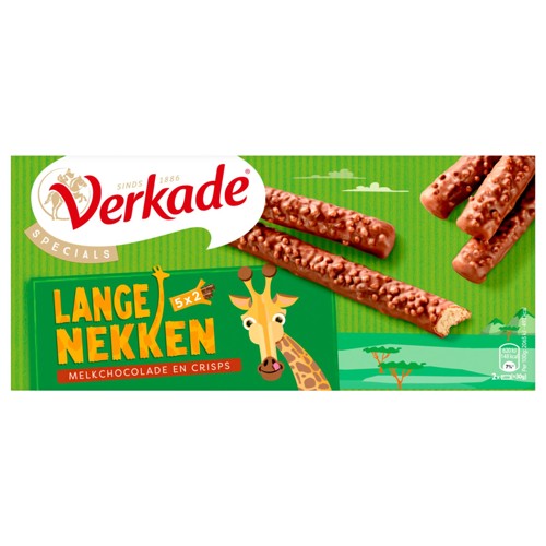 Verkade Lange Nekken 150 g (5 x 2 stuks)