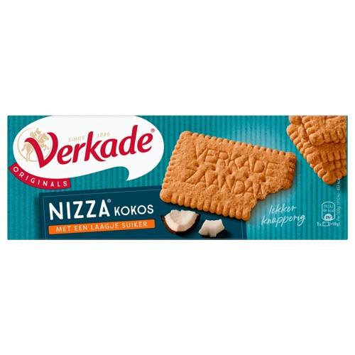 Verkade Originals Nizza Kokos met een Laagje Suiker 240 g