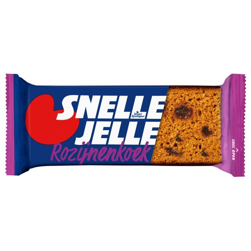 Snelle Jelle (Te) Krachtige Rozijnenkoek 5 Stuks 325 g