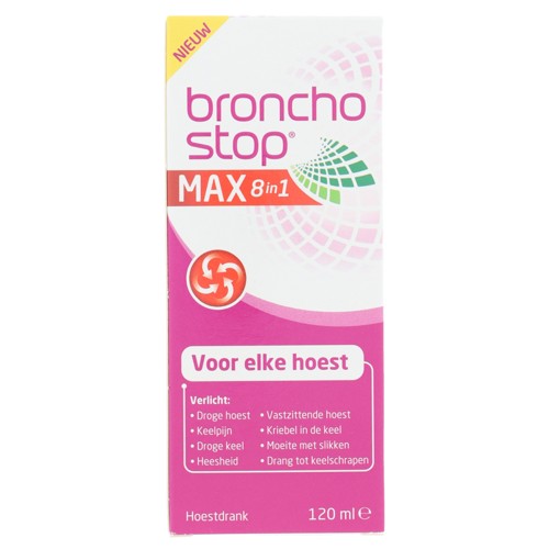 Bronchostop max 8 in 1 alle hoest 120ml