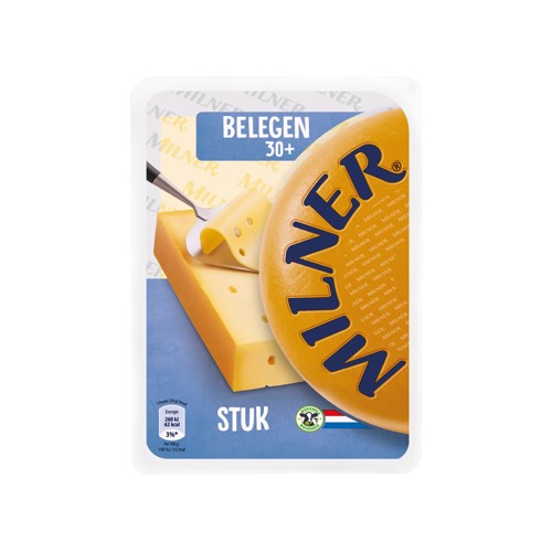 Milner Belegen 30+ Kaas Stuk
