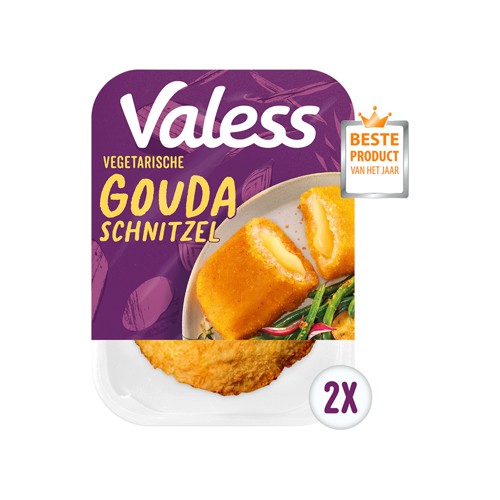 Valess Vegetarische Gouda Schnitzel 2 Stuks 180 g