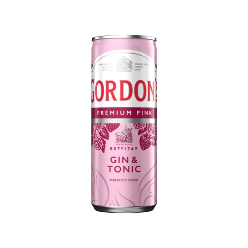 Gordon's - Premium Pink Gin & Tonic - 250ML
