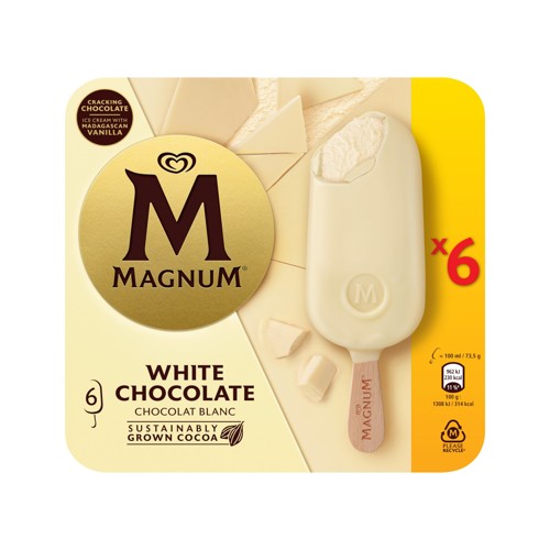 Magnum IJs White 6 stuks 6 x 100ml