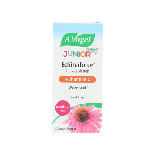 A.Vogel junior echinaforce met vit c kauwtabl 80st