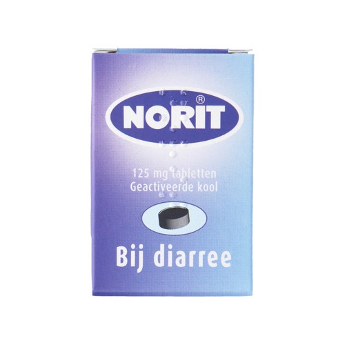 Norit 125mg tabletten 50 stuks
