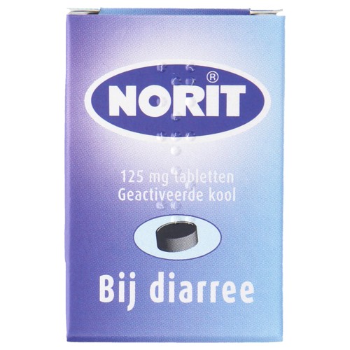 Norit 125mg tabletten 50 stuks