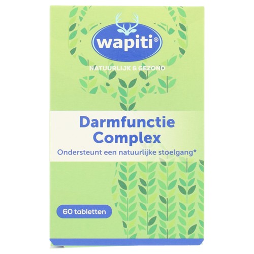 Wapiti darmfunctie complex tabletten 60 stuks