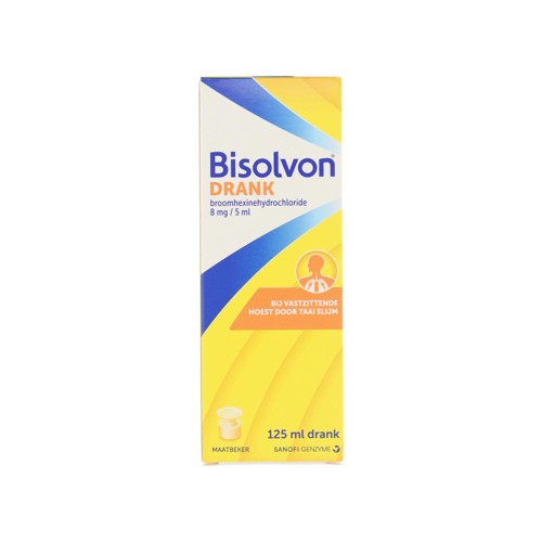 Bisolvon drank 8mg broomhexine 125ml