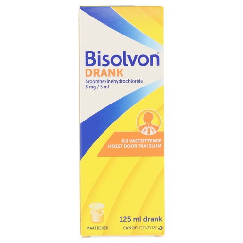 Bisolvon drank 8mg broomhexine 125ml