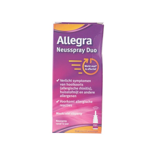 Allegra neusspray duo 15ml