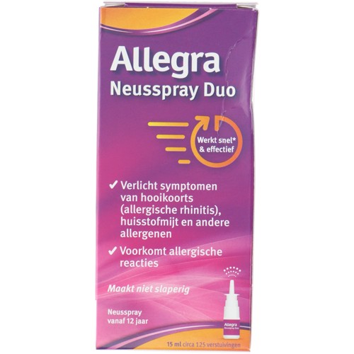 Allegra neusspray duo 15ml