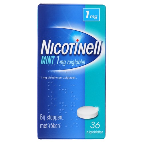 Nicotinell Zuigtabletten Mint 1mg 36st