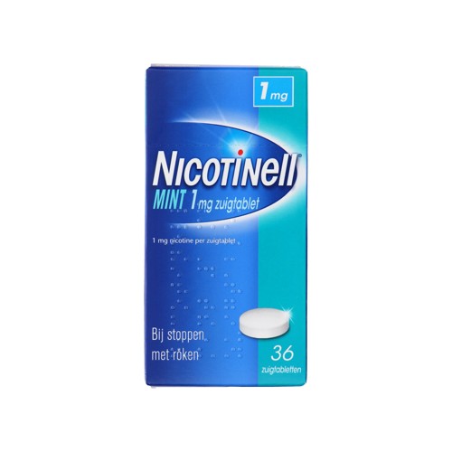 Nicotinell Zuigtabletten Mint 1mg 36st