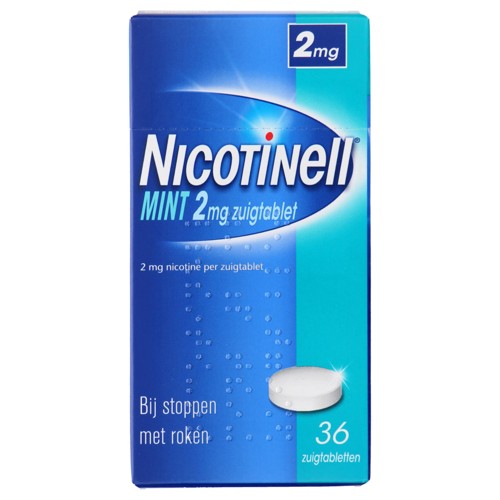 Nicotinell Zuigtabletten Mint 2mg 36st