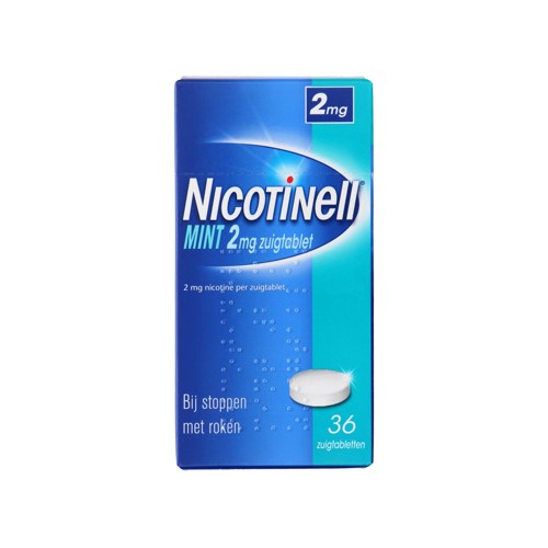 Nicotinell Zuigtabletten Mint 2mg 36st
