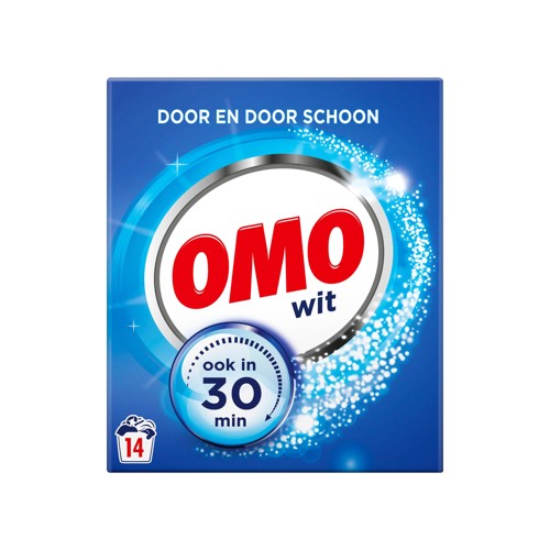 Omo Waspoeder Wit 14 Wasbeurten
