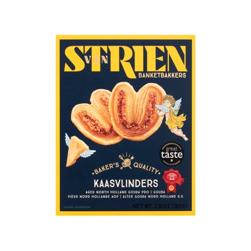 Van Strien Roomboter Kaasvlinders 80 g