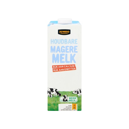 Jumbo Houdbare Magere Melk 1 L