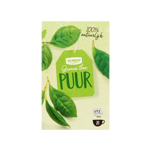 Jumbo Groene Thee Puur 20 Zakjes