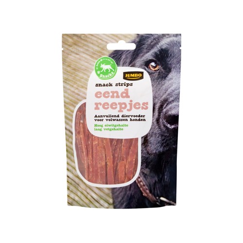 Jumbo Honden Snackstrips Eend Reepjes 90 g