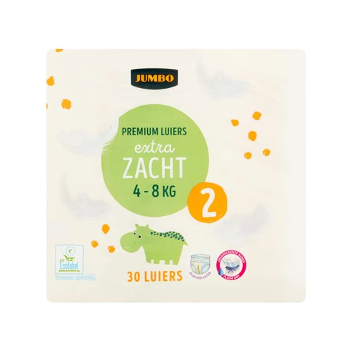 Jumbo Premium Luiers Maat 2 4-8 kg 30 Stuks