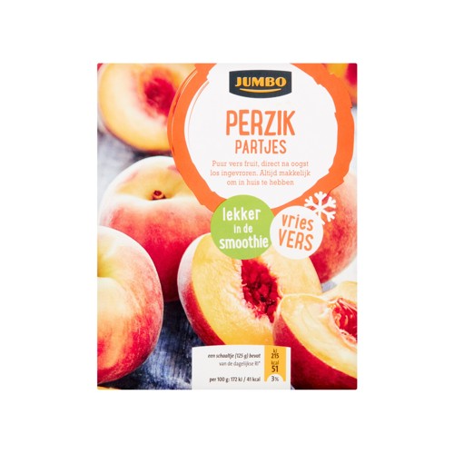 Jumbo Vriesverse Perzik Partjes 250 g