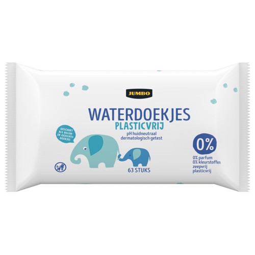 Jumbo Waterdoekjes 60 Stuks