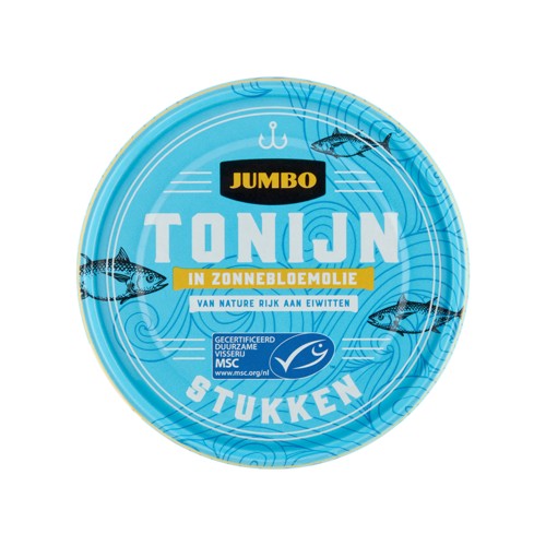 Jumbo Tonijnstukken in Zonnebloemolie 160 g